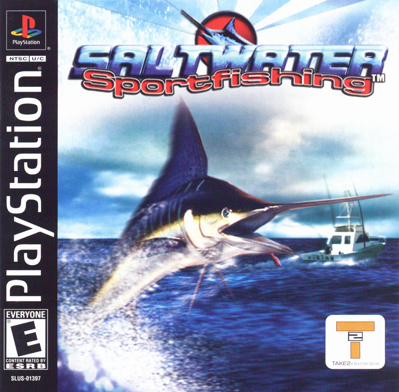 Saltwater Sportfishing box art for Playstation